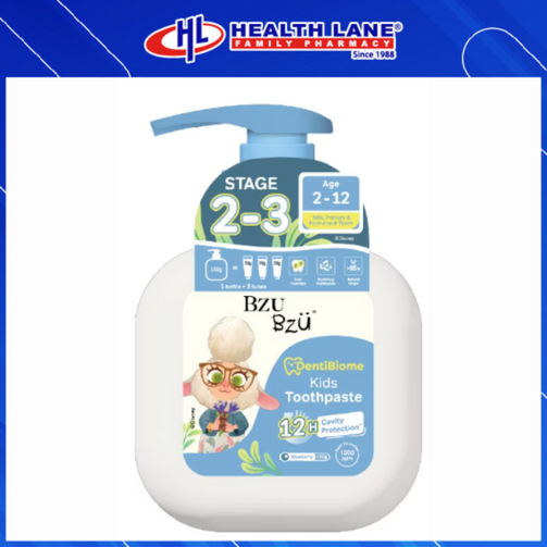 BZU BZU DentiBiome Kids Toothpaste (Stage 2-3 - Blueberry) 150g